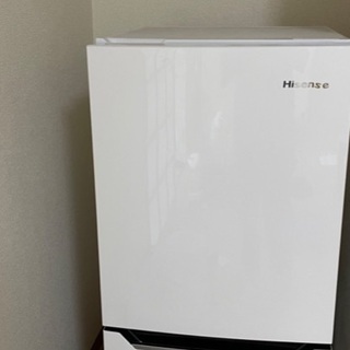 【ネット決済】ハイセンス 2017年製 130リットル 冷蔵庫 白色