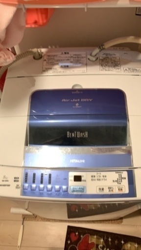2011年式　HITACHI 8kg 洗濯機