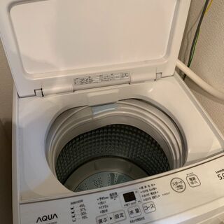 名古屋【7月10,11日に引取可能な方】AQUA 洗濯機 2019年