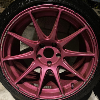 KYOWA・KR1108 17インチ　2本　5穴　PCD114.3　9.75J　+15　