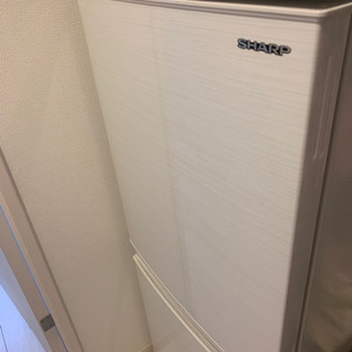 SHARP 137L冷蔵庫 右開き