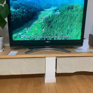 [ＨＤＤ内蔵]　TOSHIBA 42型　REGZA 地デジテレビ