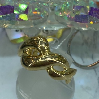 中古品】K18 デザインリング 11号 [139]