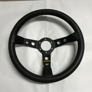MOMO ステアリングホイール 直径34cm 新品未使用momo レーシング ステアリングホイール 直径34.5cm