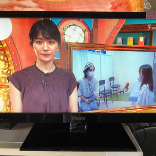 2014年 ユニテク 液晶テレビ LCU1902GⅡ PC入力 RGB映像 リモコン無しの画像