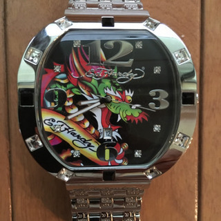 【ネット決済】エドハーディー Ed Hardy 腕時計 ステンレ...