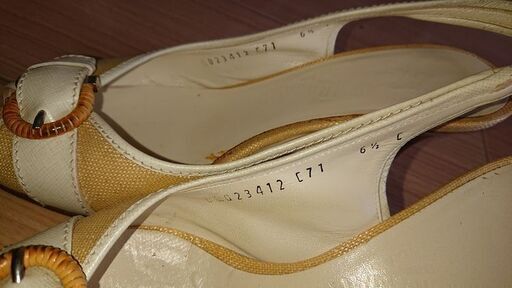 フェラガモ サンダル ６1/2C | pcspeed.com.pe