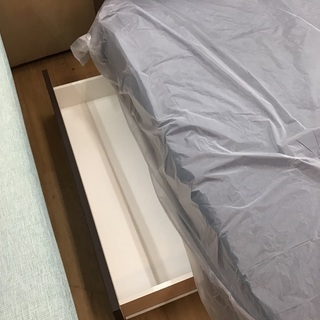 取りに来れる方限定！】ニトリのセミダブルベッドです！