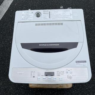 洗濯機 シャープ 2017年 4.5kg ES-GE4B-C