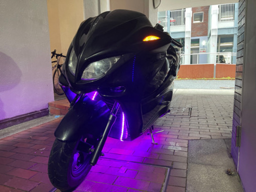 【YAMAHAマジェスティーc】SG03J LED付きカスタム　絶好調美車実働車