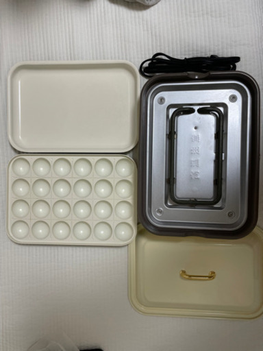 ｒｉｃｏｐａ(リコパ)ミニホットプレート アイボリー