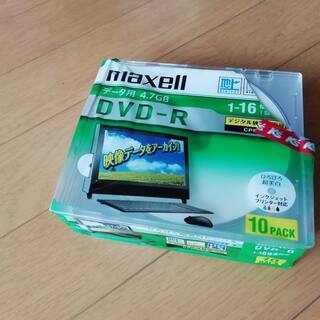 未使用／開封済み　DVD-R 4.7GB 10枚