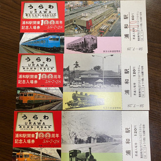 浦和駅開業100周年記念入場券
