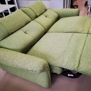 電動リクライニングソファ　３人掛け