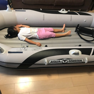 アクアマリーナ ボート　電動・手動空気入れセット