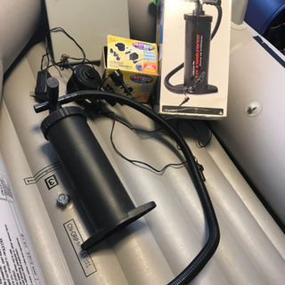 アクアマリーナ ボート　電動・手動空気入れセット