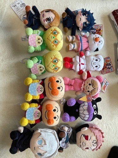 あんぱんまん　呪術廻戦　ぬいぐるみ　まとめ売り