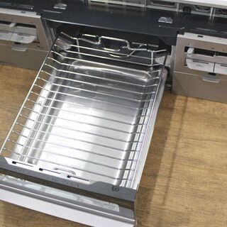 【値下げ!! 】 (Y)北大前! 札幌 引取 未使用 取外し品 Rinnai リンナイ 両面焼 3口 グリル付ガスビルトインコンロ SENCE センス RB31AW28P3RVW パールクリスタル 都市ガス