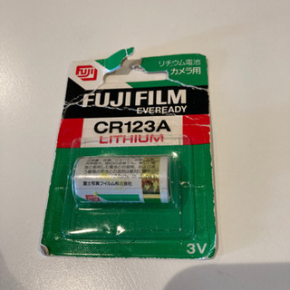 値下げ　CR123A   カメラの電池　リチウム電池　富士フイルム