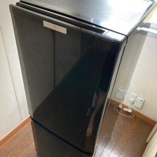 三菱電機　冷蔵庫　黒