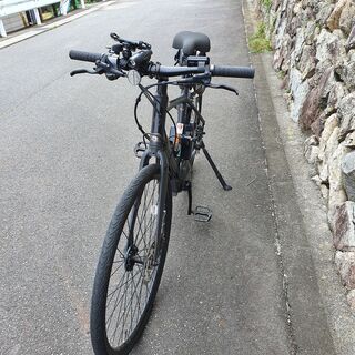 Panasonic 電動自転車 ジェッター 700c マットチャコールブラック