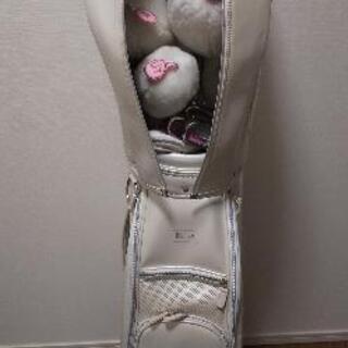 ゴルフセット　ピンク　レディース　ハーフ　ゴルフバッグバッグ