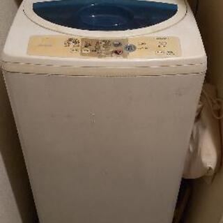 【7月中・無料】2007年製　日立　風乾燥機能付き洗濯機
