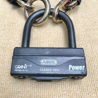 バイク用 チェーンロック ABUS Granit 58/140HBIII