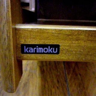 カリモク karimoku スリッパラック 2段 切りかけ