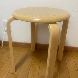 木製スツールチェア 丸椅子