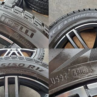 ユーロテック　１７インチ　スタッドレス　ベンツＣクラス（Ｗ２０５）