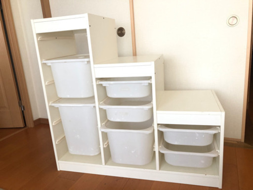 IKEA イケア トロファスト 白 BOX付き