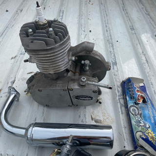 自転車にエンジン　50cc モペットキット　希少