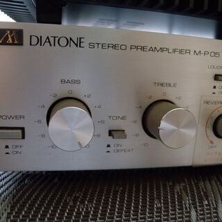 ステレオアンプ プリアンプ・パワーアンプ DIATONE M-P05 M-A05 ステレオアンプ プリアンプ・パワーアンプ DIATONE M-P05 M-A05
