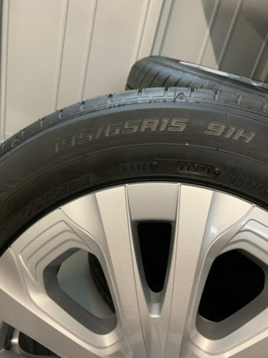 新型 プリウス 50 後期 新車外し 純正ホイール タイヤ