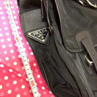 プラダ ショルダーバッグ ユニセックス 黒 PRADA ビジネスバッグ