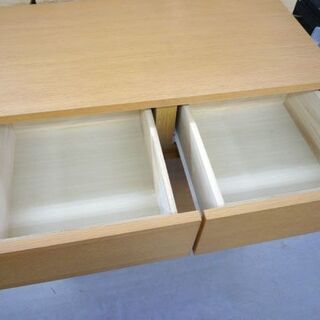 無印 キャビネット 幅80×奥行40×高さ83cm オーク材 木扉 MUJI/