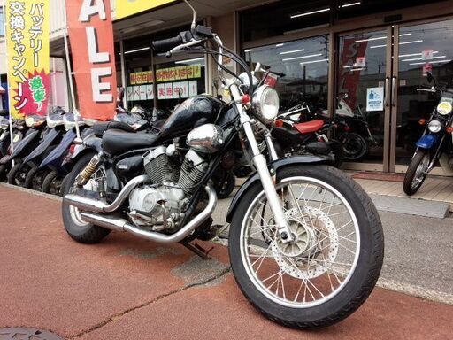 NO.3872　ＸＶ２５０ビラーゴ　空冷Ｖツイン２５０ｃｃ　ブラック　☆彡