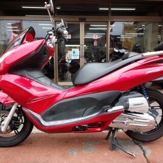 NO.3874　ＰＣＸ１２５（ＪＦ２８）　ＦＩ車　モリワキマフラー　警報アラーム　アルミステップ　バックレスト　メッキカバー　メタリックレッド　☆彡 NO.3874 PCX125（JF28） FI車 モリワキマフラー 警報