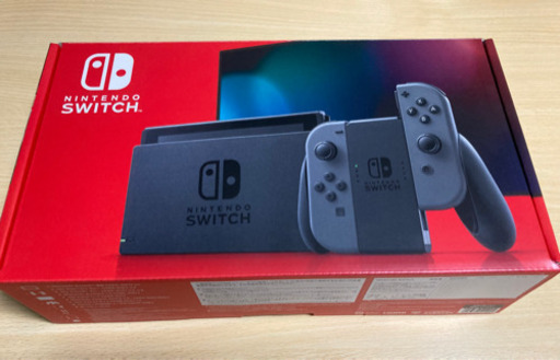 【未使用・定価】Nintendo Switch グレー＆ケース セット