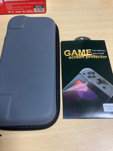 未使用・定価】Nintendo Switch グレー＆ケース セット