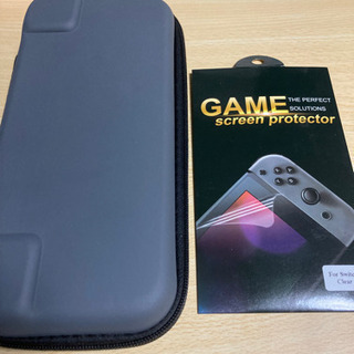 未使用・定価】Nintendo Switch グレー＆ケース セット