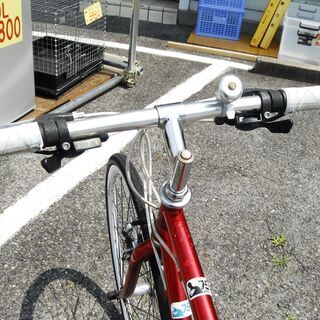 5799 AZZURI 28インチ 赤 PROGEAR 自転車