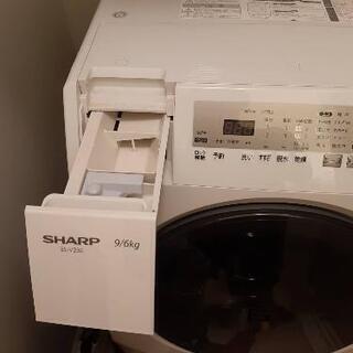 SHARP ドラム式洗濯機 9kg ホワイト　ES-V230 ヨドバシ.com - シャープ SHARP ななめ型ドラム式洗濯乾燥機
