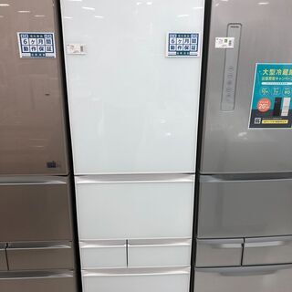 6か月間動作保証付 TOSIBA 5ドア冷蔵庫 410L 2017年製【トレファク南柏