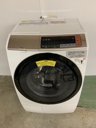 日立 ドラム式洗濯乾燥機 ビッグドラム  BD-SV110BR 2018年製