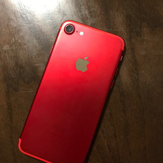 値下げしました★iPhone7 本体　128GB RED