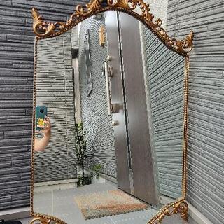 アンティーク鏡5枚セット　美容室