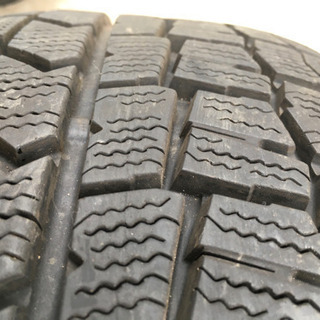 取引終了］水戸市赤塚スタッドレス 195/55R15 ダンロップ4本 アルミ 