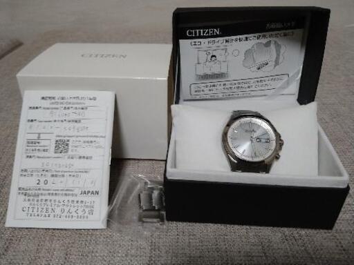 シチズン アテッサエコドライブ AT6040-58A CITIZEN正規店購入品